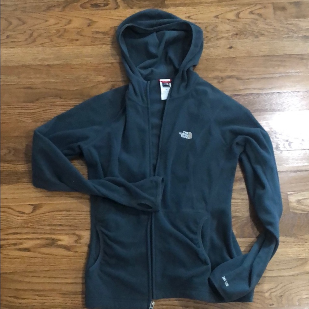 North Face Hooded Zip Up